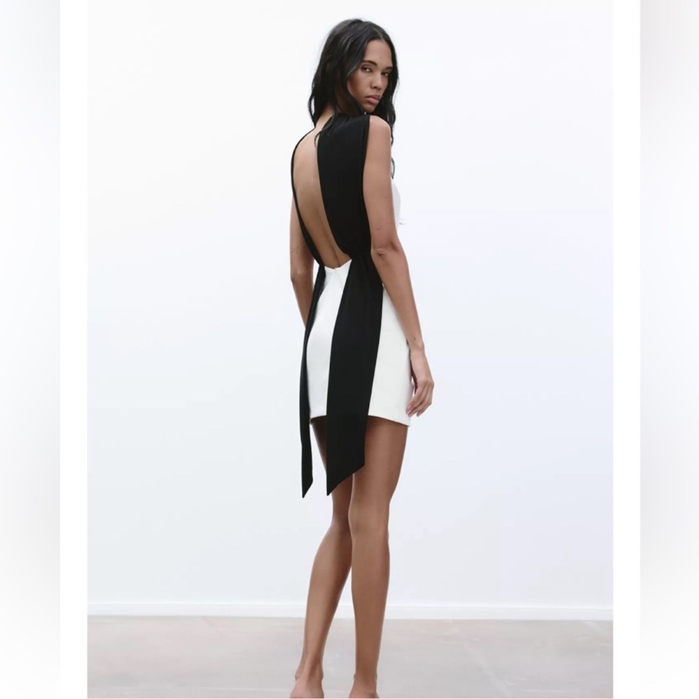 Zara Combination Short Dress - Picture 7 of 11